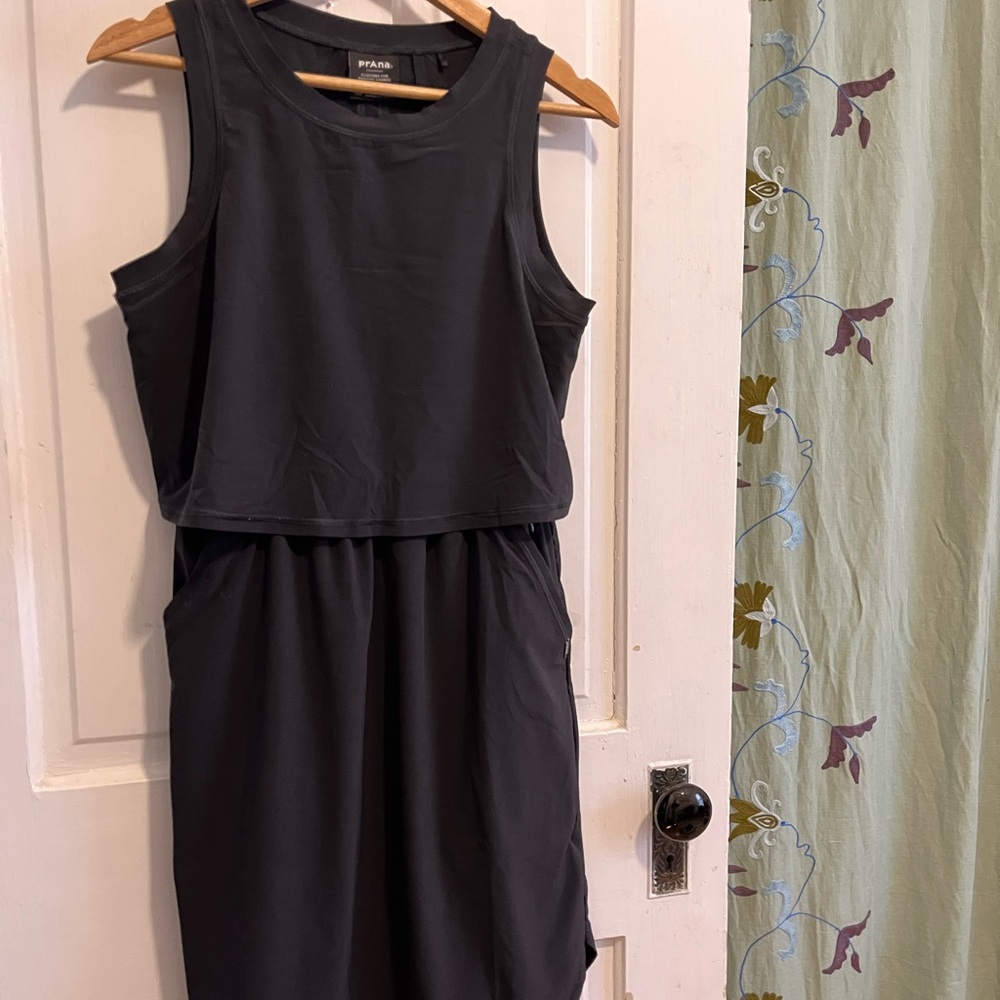 Prana Black Sleeveless Dress